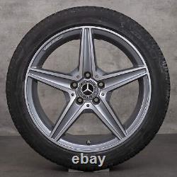 AMG 18 inch rims Mercedes C-Class W205 C205 A205 S205 complete winter wheels