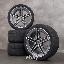 AMG 19 inch rims Mercedes C63 C63S C205 A205 winter complete wheels tires