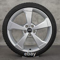 Audi 19 inch rims A3 S3 RS3 8V Rotor II Sport complete winter wheels 8V0601025