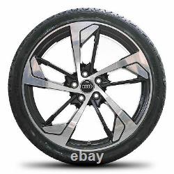 Audi 20 inch rims RS4 RS5 B9 8W trapezoid summer complete wheels 8W0601025CN NEW