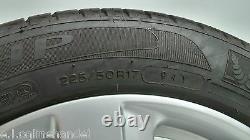 Audi A6 4G Michelin Complete Wheel Tire Alloy Rim 225/50 R17 94Y 6.68Mm Dot 0715