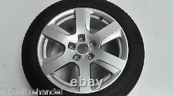 Audi A6 4G Michelin Complete Wheel Tire Alloy Rim 225/50 R17 94Y 6.78Mm Dot 0815