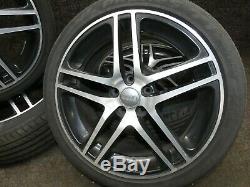 Audi A6 S6 4F C6 Complete wheels 8x18 ET45 5x112 Aluminium rims Alloy wheels JJ
