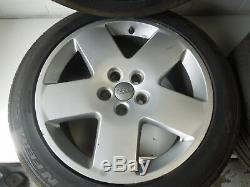 Audi A8 D3 18 5 Spoke Alloy Wheels Fat Five 4E0601025M #1