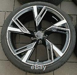 Audi RS6 RS7 4K C8 22 Inch Rims Complete Wheels Summer Tyre Genuine
