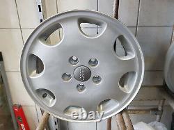 Audi scheibenrad Alu Avus Silver, (8D0 601 025 F) 15 inch 4 Piece