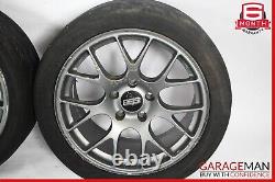 BBS Complete Staggered 10x8.5 R19 Front & Rear Wheel Tire Rim Set of 4 Pc Falken