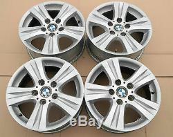 BMW 1 SERIES E81 E87 E88 Complete Set 4x Wheel Alloy Rim 16 Double Spoke 222
