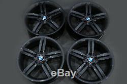 BMW 1 Series E81 E87 Grey Complete Set 4x Wheel Alloy Rim 18 M double Spoke 208