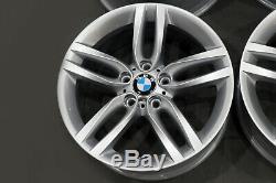 BMW 1 Series F20 F21 F22 Complete Set 4x Wheel Alloy Rim 18 M Double Spoke 461