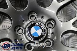 BMW 3 Series E46 M3 Complete Set 4x Wheel Rim 19 M Cross Spoke 163