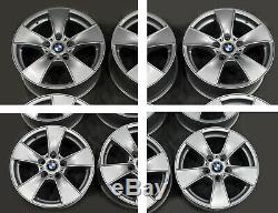 BMW 3 Series E90 Complete Set 4x Wheel Alloy Rim 17 8J ET43 KBA47014 Alutec