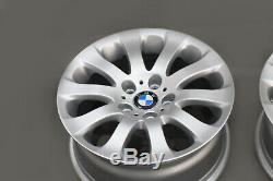 BMW 3 Series E90 E91 Complete Set 4x Wheel Alloy Rim 17 Spider Spoke 159 8J