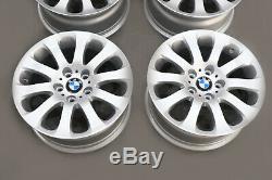 BMW 3 Series E90 E91 Complete Set 4x Wheel Alloy Rim 17 Spider Spoke 159 8J