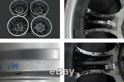 BMW 3 Series E90 E91 E92 E93 Complete Set 4x Wheel Alloy Rim 17 8J VIA