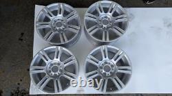 BMW 3 Series E90 E91 E92 E93 Complete Set 4x Wheel Rim 17 M Double Spoke 194