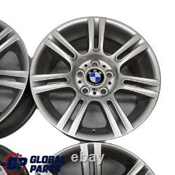 BMW 3 Series E90 E91 E92 E93 Complete Set 4x Wheel Rim 17 M Double Spoke 194