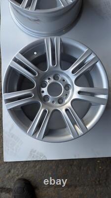 BMW 3 Series E90 E91 E92 E93 Complete Set 4x Wheel Rim 17 M Double Spoke 194