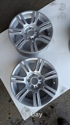 BMW 3 Series E90 E91 E92 E93 Complete Set 4x Wheel Rim 17 M Double Spoke 194