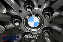 BMW 6 Series E63 E64 Grey Complete Set 4x Wheel Rim 19 8,5J 9J Star Spoke 218