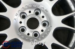 BMW BBS Motorsport Silver Complete Set 4x Wheel Alloy Rim 18 8,5J ET35 VIA