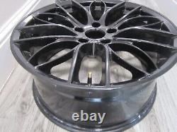 BMW Black Alloy Rims Wheels 19 x 9.5 J Rear & 19 x 8.5 Front, Complete Set