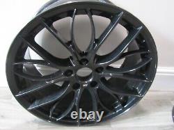 BMW Black Alloy Rims Wheels 19 x 9.5 J Rear & 19 x 8.5 Front, Complete Set