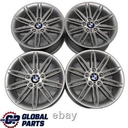 BMW E81 E87 Complete 4x Wheel Alloy Rim 17 M Double Spoke 207 7,5 / 7J ET47