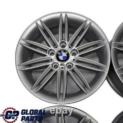 BMW E81 E87 Complete 4x Wheel Alloy Rim 17 M Double Spoke 207 7,5 / 7J ET47