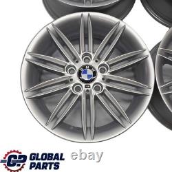 BMW E81 E87 Complete 4x Wheel Alloy Rim 17 M Double Spoke 207 7,5 / 7J ET47