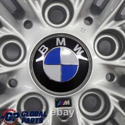 BMW E81 E87 Complete 4x Wheel Alloy Rim 17 M Double Spoke 207 7,5 / 7J ET47
