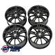 Bmw E90 E91 E92 E93 Complete Set 4x Black Wheel Rim 18 M Spider Spoke 193