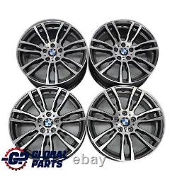 BMW F30 F31 Complete Set 4x Alloy Wheel Rim Ferricgrey 19 M Star Spoke 403