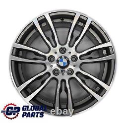 BMW F30 F31 Complete Set 4x Alloy Wheel Rim Ferricgrey 19 M Star Spoke 403