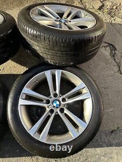 BMW F30 F31 F32 Complete Set 4x Wheels Rim 18 Tyres Double Spoke 397 Ferricgrey