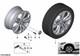 Bmw Genuine Light Alloy Wheel Rim Reflex Silver 7.5j 17 Et 52 36116856065