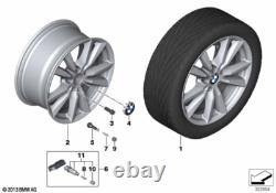 BMW Genuine Light Alloy Wheel Rim Reflex Silver 8.5J 18 ET 46 36116853952