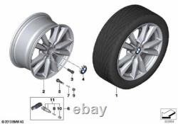 BMW Genuine Light Alloy Wheel Rim Reflex Silver 8.5J 18 ET 46 36116853952
