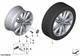 Bmw Genuine Light Alloy Wheel Rim Reflex Silver 8.5j 18 Et 46 36116853952