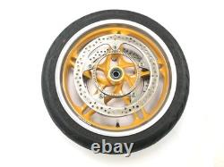 BMW R 1100 S R2S 2000 Front wheel complete wheel rim 3.50 x 17 brake