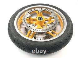 BMW R 1100 S R2S 2000 Front wheel complete wheel rim 3.50 x 17 brake