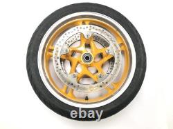 BMW R 1100 S R2S 2000 Front wheel complete wheel rim 3.50 x 17 brake