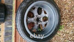 BMW X1 2016 OEM wheels 6856070 18 alloy rims and tyres used complete set of 4