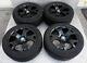 Bmw X5 Series E53 Complete Set 4x Black Wheel Rim With Tyres 19 V Spoke 63