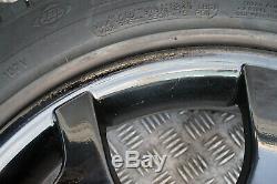 BMW X5 Series E53 Complete Set 4x Black Wheel Rim with Tyres 19 V spoke 63