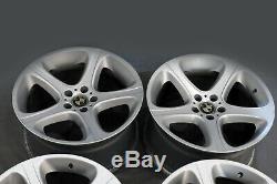 BMW X5 Series E53 Silver Complete Set 4x Wheel Alloy Rim 20 Star Spoke 87