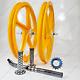 Bmx Bicyle 20 Sport Rim Yellow Complete Wheelset + Seat Post + Sprocket 16t