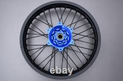Blue Enduro Rear Wheel / Rim Complete YAMAHA YZF 250 YZ250F 2014-2019 2,15x18