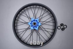 Blue Off-Road MX Front Wheel / Rim Complete KTM SMR 450 2014-2012 1,6x21