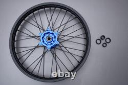 Blue Off-Road MX Front Wheel / Rim Complete YAMAHA YZF 450 2014-2022 1,6x21